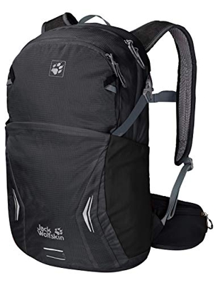 Jack Wolfskin Unisex, Unisex - Adulto, Zaino, 2008531, Nero , Taglia unica