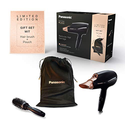 Panasonic EH-NA98-K825-LE20 Limited Edition EH-NA98 - Asciugacapelli con spazzola rotonda e sacchetto, con 4 impostazioni di temperatura e velocità, c en oferta