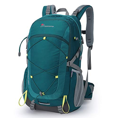 MOUNTAINTOP 40 Litri Zaino Trekking Outdoor Multifunzione Zaino per Uomo Donna da Escursionismo Campeggio Viaggio Zaini con Copertura della Pioggia, T