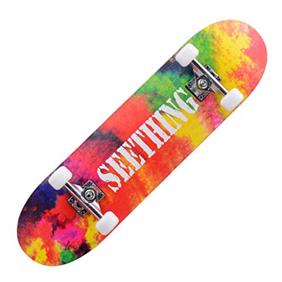 SHUNAGA Skateboard per principianti, regalo di compleanno per ragazzi e adulti, SHUANGA-0521