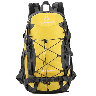 TOMSHOO - Zaino impermeabile da 40 l, per attività all'aria aperta, campeggio, arrampicata, ciclismo, viaggi, zaino da viaggio, borsa per uomini e don