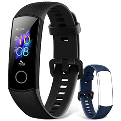 HONOR Band 5 Smartwatch Fitness Tracker Monitoraggio SpO2, Battito Cardiaco 24/7 e Sonno, Display Touch AMOLED 0.95 Pollici, Schermo Curvo da 2.5D, Sp precio