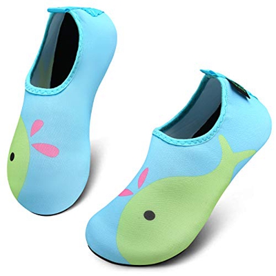 SAGUARO Scarpe da Sport Acquatici Ragazzi Ragazze Scarpette Scoglio Scarpe da Immersione Piscina Spiaggia Mare Fiume Nuoto Surf Nautica Vela Acqua Cyc