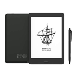 BOOX Nova2 7.8" E-reader, Tocco con Stilo, Luce Integrata, 3GB + 32GB, Android 9.0 E-ink, 3150mAh OTG Wi-Fi BT, Nero en oferta