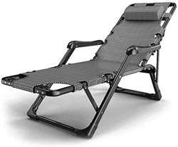 Jszzz gravità Zero reclinabile Sedia da Giardino, Lettino Solare Impermeabile Pieghevole Sedia a Sdraio Lettino Leggero for Patio Esterno Campeggio Sp características