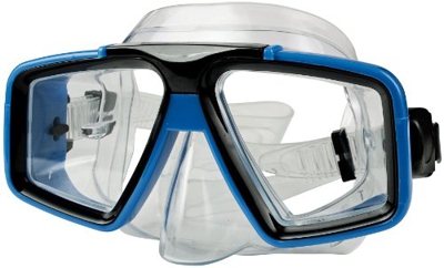 Mares 411348, Maschera Unisex – Adulto, Blu Chiaro, Taglia Unica