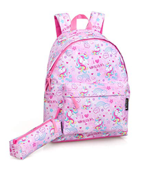 Julian Ross JR3007 Zaino Più Astuccio, 40 Centimetri, 24L (Unicorno New) precio