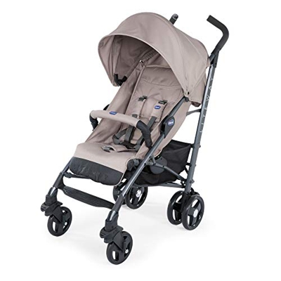 Chicco Liteway 3 - Passeggino leggero e compatto, portata fino a 22 kg, colore: Beige (Dart Beige)