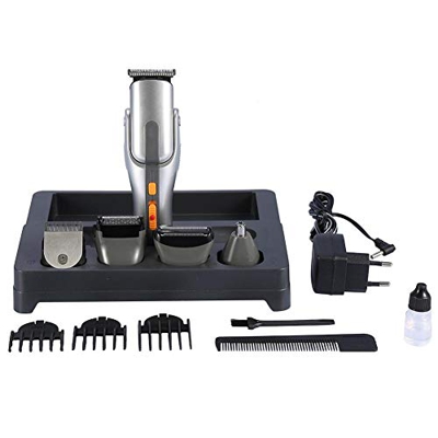 Tosatrici Elettriche, Taglierina Flessibile Per Naso Mulifunzionale Lavabile Da Uomo E Rasoio Per Barba Con 4 Teste Di Taglio Sostituibili Per Taglio 