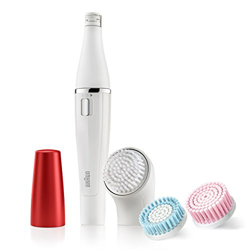 Braun 852 Ruby Edition Face Mini Epilatore e Spazzole Viso características