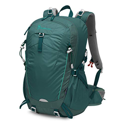 MOUNTAINTOP 35L Zaino Trekking Outdoor Multifunzione Zaino per Uomo Donna da Escursionismo Campeggio Viaggio Zaini con Copertura della Pioggia, Blu fu en oferta