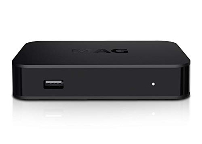 MAG 420W1 WiFi IP TV HEVC H.265 4K UHD 60FPS Linux USB 3.0 LAN HDMI