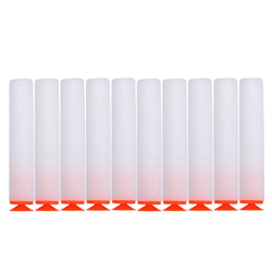 Fdit Ricarica 100 Dardi per Nerf N-Strike Elite Mega Serie Proiettile Freccette Darts Eva Refill Elite Mira e Precisione Design Unico a Ventosa 10 Col en oferta