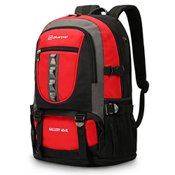 Soarpop Zaino Resistente all'Acqua, 40+5L Multifunzione, Escursionismo all’Aperto, Arrampicata características