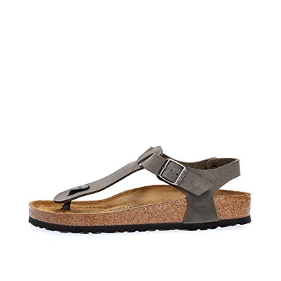 Birkenstock Kario, sandali unisex da adulto, Verde (Emerald Green), 38.5 EU