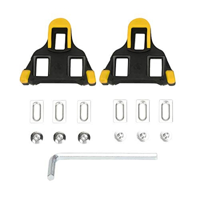 Beststar tacchetti per bici  – tacchetti per pedali autobloccanti  –tacchetti per Indoor Cycling e bici da strada, compatibile con Shimano & scarpe Lo