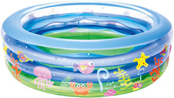 Best Way Piscina Onda d'Estate A 3 Anelli Cm 196X53 522, Multicolore, 1.96 cm x 53 cm, 6942138930849 precio