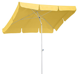 Schneider Ombrellone Ibiza, Giallo Oro, ca. 180 x 120 cm, 4 componenti, Rettangolare en oferta