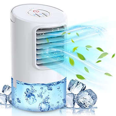 Nobebird Mobile Raffreddatore D'aria, dispositivo di raffreddamento personale e portatile, dispositivo di raffreddamento evaporativo con timer, manigl