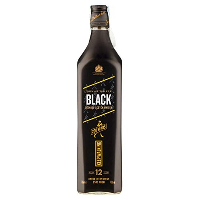 Johnnie Walker ICON BLACK 200 YEARS KEEP WALKING Limited Edition 40% - 700ml