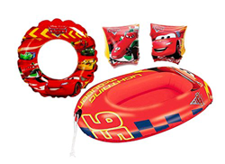 chance Set N2 Accessori Mare Cars (Ciambella + CANOTTO + BRACCIOLI) en oferta