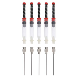 NUOBESTY 5Pc Penna Stilografica Inchiostro Siringa Riempitore Primavera Convertitore con Rimovibile Punta Dell'ago Smussato Riempimento Inchiostro Sir precio