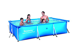 BESTWAY, Piscina con Telaio in Metallo 300X201X66H, Rettangolare, per Giardino Esterno precio
