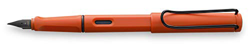 Lamy Safari 041 - Penna stilografica moderna di colore terra con impugnatura ergonomica e design senza tempo, pennino F características