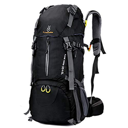 Zaini da Trekking Borsa da Trekking per Alpinismo per Arrampicata Campeggio Ciclismo Sportivo Outdoor Zaino Grande Capacità 50L Impermeabile con Coper características