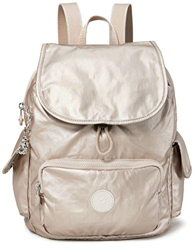 Kipling City Pack S - Zaini Donna, Argento (Metallic Glow), 27x33.5x19 cm características