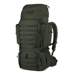 Mardingtop 50L/60L Zaino Tattico Militare Zaino da Trekking Grande capacità Zaini di Assalto per Campeggio Viaggio Addestramento Scout con Copertura d características