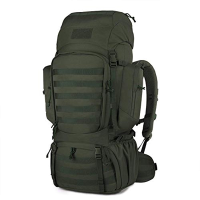 Mardingtop 50L/60L Zaino Tattico Militare Zaino da Trekking Grande capacità Zaini di Assalto per Campeggio Viaggio Addestramento Scout con Copertura d