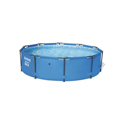 Piscina Power Steel Frame Cm. 427X122, Cap. 15.232 Lt, Pompa Filtro 58386 (3,028 Lt/H), Cartuccia 58094 (Ii). Include: Scaletta Di Sicurezza, E Telo B características