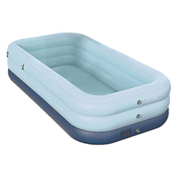 Piscina per famiglie, piscina rettangolare da 2,1/2,6/3,1 m per bambini adulti, piscina per bambini gonfiabile a 3 strati facile da impostare, piscina características