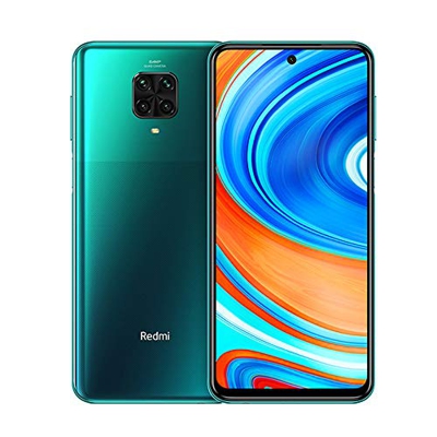 Xiaomi Redmi Note 9 Pro Smartphone 6GB RAM 64GB ROM 6.67" DotDisplay 64MP AI Quad Camera 5020mAh (typ)* NFC verde [Versione globale]