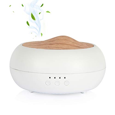 ALIFOR Diffusore di aromi,250ml Umidificatore ad Ultrasuoni Olio Essenziale Diffusore Lampada Aromaterapia Aroma Diffusore Mist Maker,Diffusore Ambien