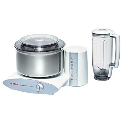 Bosch MUM6N21 robot da cucina 2 L Acciaio inossidabile, Bianco 1000 W