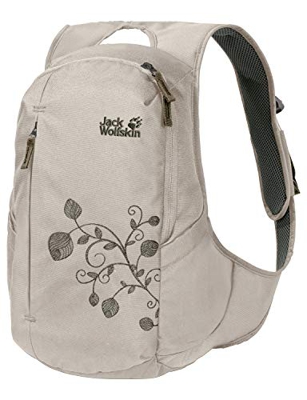 Jack Wolfskin - Zaino da donna Ancona, Donna, 2005322, Grigio polvere, Taglia unica