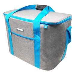 ToCi - Borsa termica grande, 36 litri, colore: Grigio chiaro, per picnic, campeggio, vacanze, escursionismo en oferta