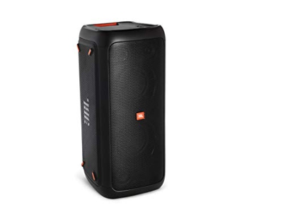 JBL PartyBox 200 Speaker Bluetooth Portatile con Effetti di Luce, Cassa Altoparlante Bluetooth ottimo per Feste e Karaoke, Con Ingresso AUX per Microf