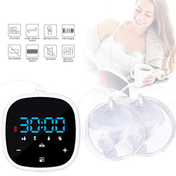 Pompe elettriche a doppio seno, ad alta frequenza silenziose per l'allattamento al seno con touch screen a LED, pompe per allattamento a mani libere ( características