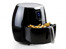 Domo DELI-FRYER XXL Hot air fryer 5,5 L Singolo Nero, Argento Indipendente precio