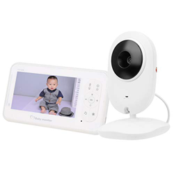 Baby monitor di sicurezza con schermo LCD ad alta definizione, baby monitor audio bidirezionale, per la casa(European regulations) características
