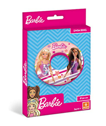 Mondo Mondo-16213 Toys-Barbie Swim Ring-Ciambella Gonfiabile-Anello di Nuoto Salvagente-Ideale Bambina Utilizzabile in Piscina/mare-16213, Multicolore en oferta