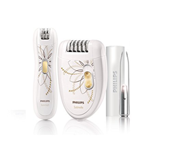 Philips HP6540/00 Set Edizione Limitata per l'Epilazione con Epilatore, Epilatore di Precisione e Pinzette Intelligenti precio