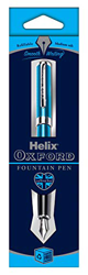 Oxford 219924 Helix – Penna stilografica, blu chiaro en oferta