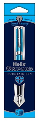 Oxford 219924 Helix – Penna stilografica, blu chiaro
