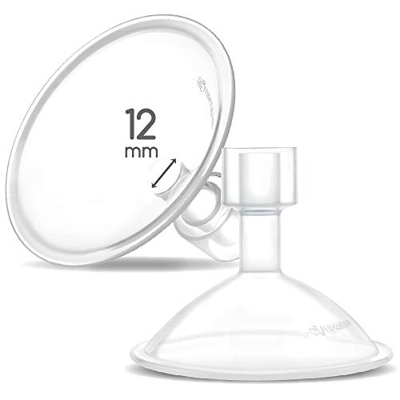 Maymom MyFit Crater Series 12 mm 2 pezzi design piccolo scudo per tiralatte Medela