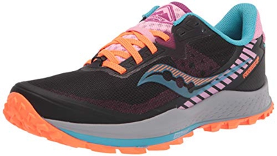 Saucony Peregrine 11 Scarpa Running da Trail per Donna Nero 40 EU