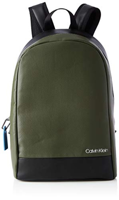 Calvin Klein Backpacks, Zaini Uomo, Verde Oliva Scuro, One Size